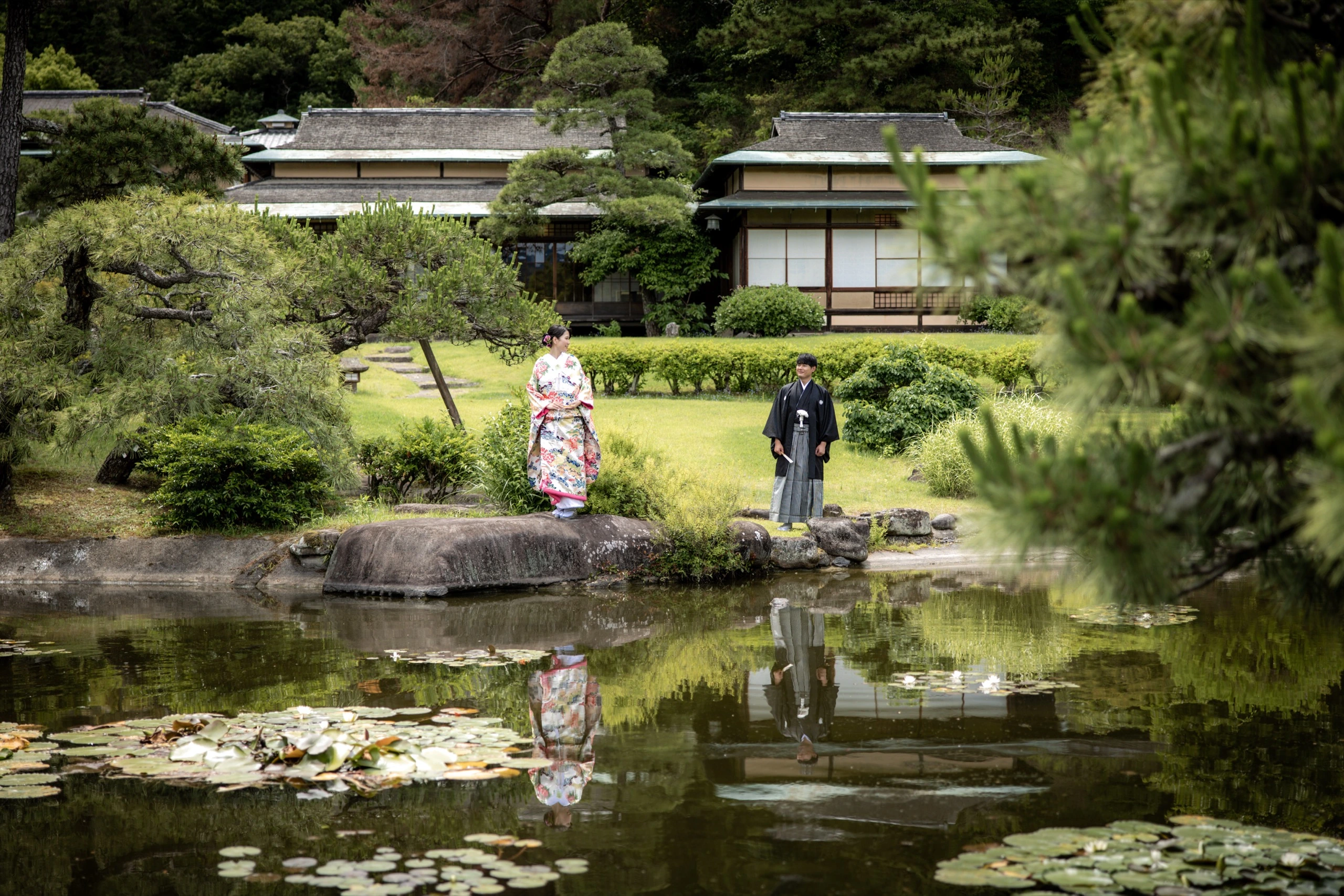 三島大社・三養荘の婚礼風景
